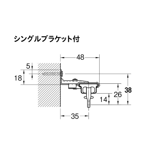 スギカウ / トーソー 伸縮カーテンレール ブラウンS AJ606 3m(1.6~3.0)