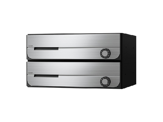 古い希少な鉄道?錠前その２（ボディーに「ＭＯＬＡ」の刻印） スギカウ / D-ALL KS-MB3202PU-2LK-S 2戸用 可変ダイヤル錠