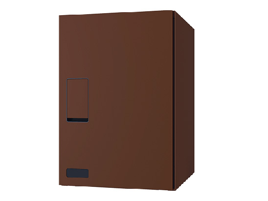 ナスタ 宅配ボックス KS-TLT340-F500 確認窓付き 前入れ前出し 壁付け 据置 イメージ：ダークブラウン NASTA 防滴タイプ KS-TLT340-F500｜宅配ボックス｜ナスタ（Nasta） \u2013 イブニーズ.com