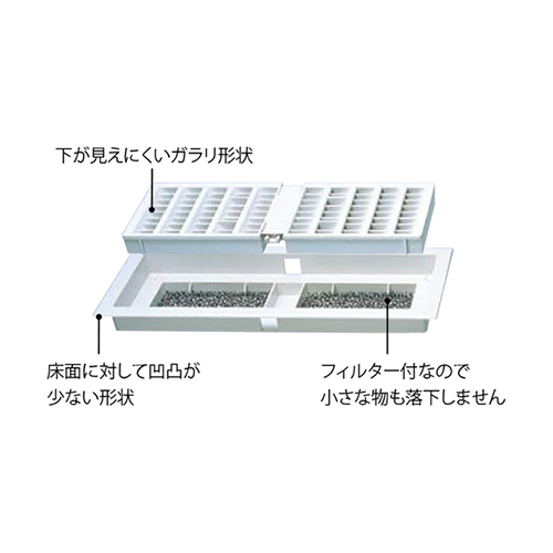 スギカウ / PC通気ガラリ KS-0402P-BN
