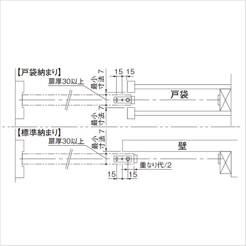 スギカウ / スライデックス ソフトクローザー HCS-JSC35TS