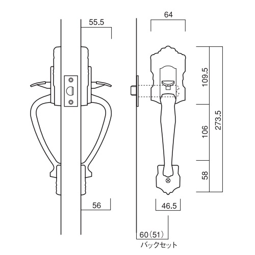 スギカウ / 古代 キャッスルジュニア 空錠 21364GB スギカウ / 古代 キャッスルジュニア 空錠 21364GB