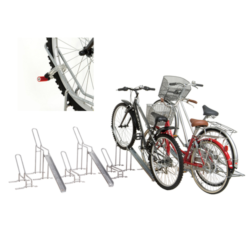 スギカウ / 自転車置場 独立型スイングラック SP-CR1-2 ラック低1台用