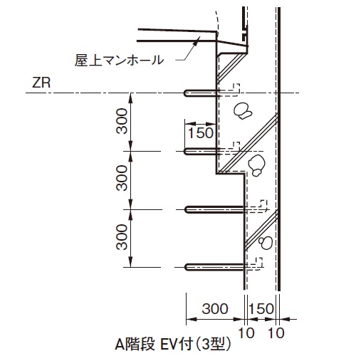 スギカウ / 19x400x410 S-56タラップ 3型