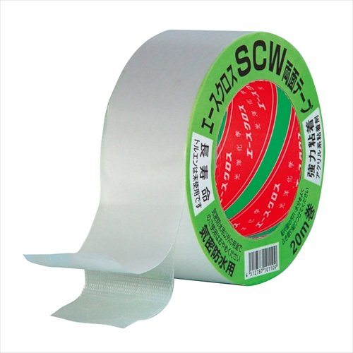 Amazon | 光洋化学 両面気密防水テープ エースクロスSBW (黒) 50mm×20m