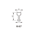 真中目地棒 M-87 6X12