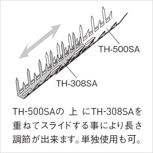 スギカウ / SUSアムレット 忍び返し TH-500SA