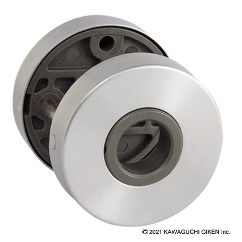 スギカウ / ハイレバー 座セット 丸座 空錠 ニッケル色 BS51 LS-1M-N