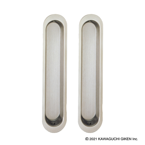 スギカウ / 川口技研 引手 Aタイプ 空錠 ニッケル色 PA1-18-N