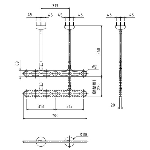 スギカウ / ホスクリーン 軒天用 Z-207-DB