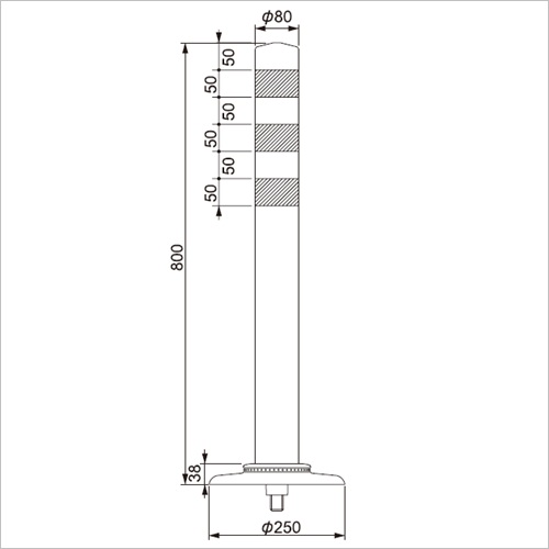 スギカウ / ポールコーン PC-80NKGW-DS