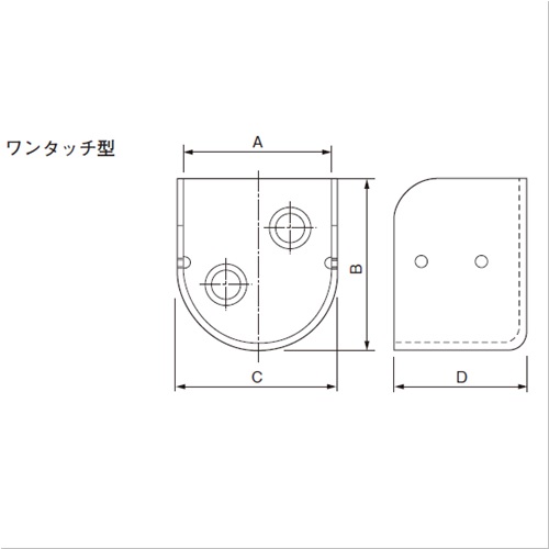 スギカウ / SUS ワンタッチU型ソケット 32