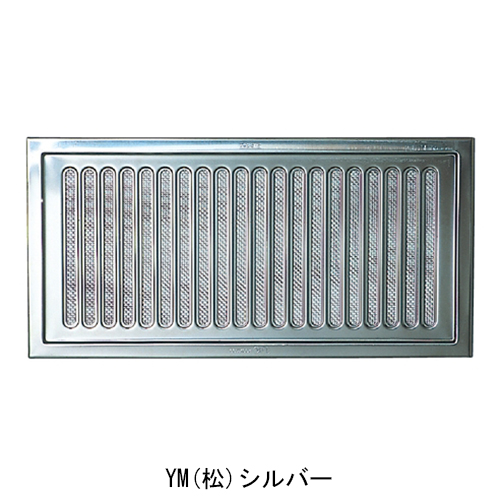 スギカウ / SUS 床下換気孔 アンバー 松 UK-YM1530-AM 網付
