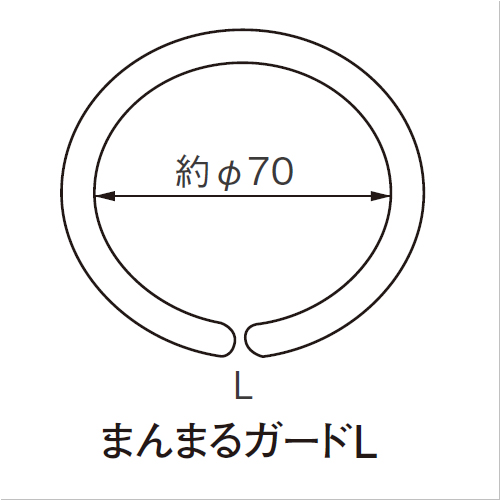 まんじまる まんまるガードS・L S[80～120] L[125～150] - 日大工業株式会社