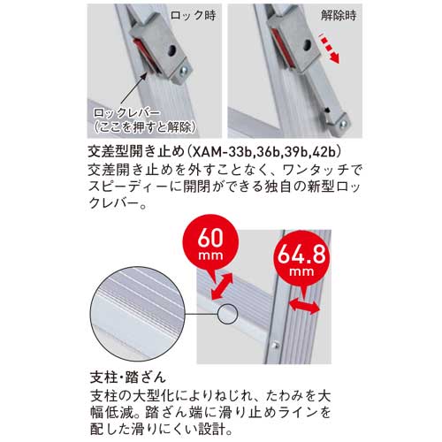 kanaco様　2点目の左脚 THE LEGS / X ライン × Black Steel / 2脚セット – KANADEMONO