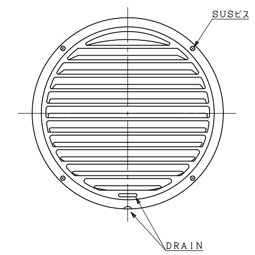スギカウ / SUSベントキャップ SG 150AB DSP BL