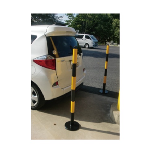 スギカウ やわらかpuポール1cm くぼみ型土台 Gp 13a ブラック イエロー