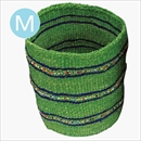 BAMBOULA(バンブーラ) ネイビーストライプバスケット M 18cm