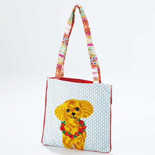 新品 カルマリビングアニマルクッション ビーグル 45×45 Karma Living