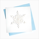 Quilling Card クリスマスカード [Snowflake] HD606