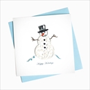 Quilling Card クリスマスカード [Snowman Happy Holiday] HD607