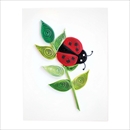Quilling Card グリーティングカード [Ladybug] GE510