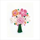 Quilling Card グリーティングカード [Flower Bouquet] GE542