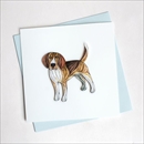Quilling Card グリーティングカード [Beagle] BL1117