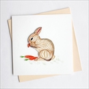 Quilling Card グリーティングカード [Rabbit] BL952