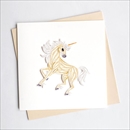 Quilling Card グリーティングカード [Unicorn] BL988