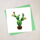 Quilling Card グリーティングカード Prickly Pear Cactus BL1171