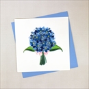 Quilling Card グリーティングカード Hydrangea BL962