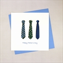 Quilling Card グリーティングカード Father's Day Ties SO708