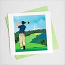 Quilling Card グリーティングカード [Golfer] BL1134
