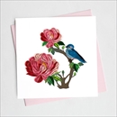Quilling Card グリーティングカード [Peony_IN] BL1087