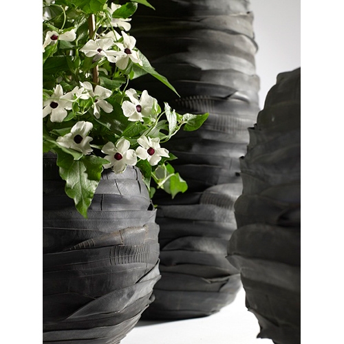 SERAX(セラックス) ラバーベース XL H26 12号 鉢カバー プランターカバー ポット 観葉植物 室内 屋内 おしゃれ SERAX(セラックス) ターボルポット D25 6号 鉢カバー プランターカバー