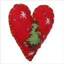 SHISHI(シシ) ハートウィズツリー レッド 5cm