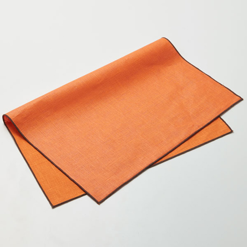 スギカウ / BORGO DELLE TOVAGLIE(ボルゴ) プレイスマット オレンジ