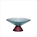 Hubsch(ヒュプシュ) ボンボングラスボウル ブルーレッド