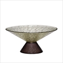 Hubsch(ヒュプシュ) ボンボングラスボウル グリーンブラウン