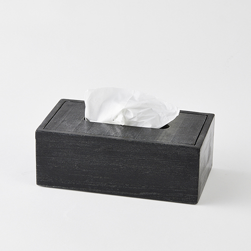 スギカウ / CLOVER(クローバー) マーブルティッシュボックス ブラック