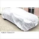不織布自動車養生カバーLL グリーンライン 結束紐付き 4800×7500 Y-TO004 1枚