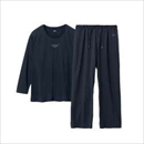 BAKUNE Dry Women's 長袖 ネイビー サイズM 上下セット
